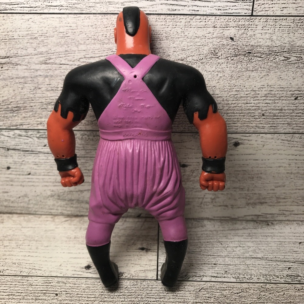 Bend-ems Toy Wrestling Action Figure 1995 Titan WWF Mabel Viscera Bid Daddy - Picture 2 of 9